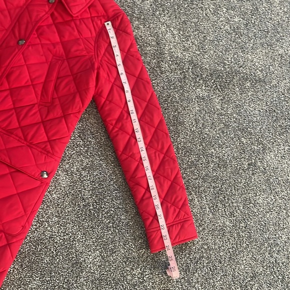 Ralph Lauren- Lauren size medium red puffer jacket long - Picture 9 of 10